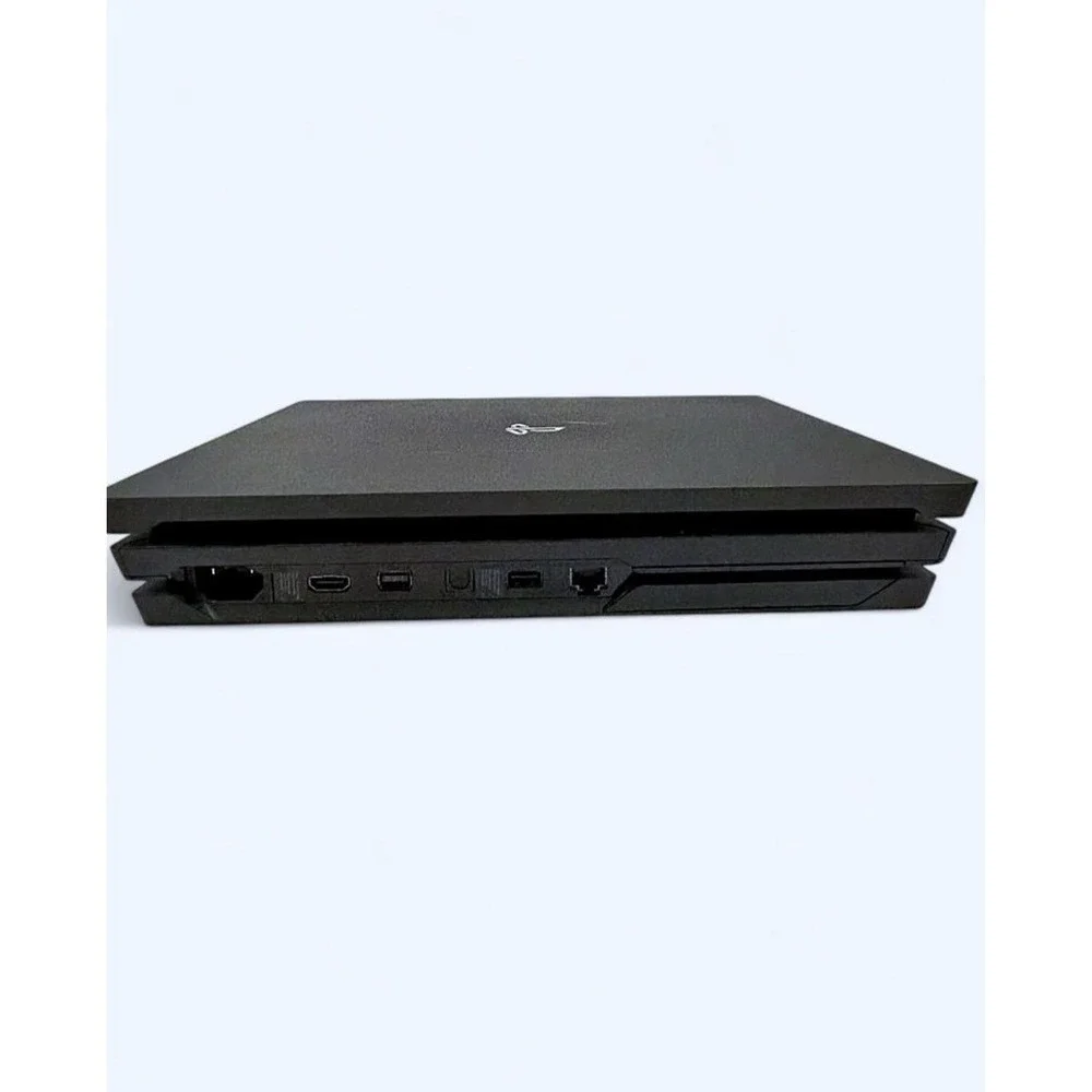Sony PlayStation 4 Pro 1TB 4K UHD Black w/ Blue DualShock 4 & Cords
